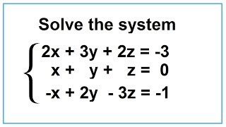 Gaussian Elimination and Gauss Jordan Elimination [upl. by Nyar]