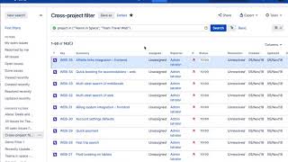 Creating a Multiproject Jira Board [upl. by Hgielrebmik]