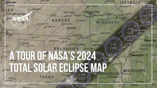 A Tour of NASA’s 2024 Solar Eclipse Map [upl. by Suki717]