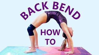 Gymnastics At Home Backbend Challenge Flexibility Workout amp Stretches How to do a Back Bend [upl. by Madi]