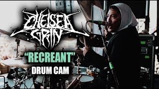 Chelsea Grin  Recreant  Drum Cam LIVE [upl. by Whitehurst]