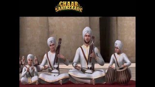 SatGur Nanak Pargateya Chaar Sahibzaade With Shabad and Translation [upl. by Olivette607]