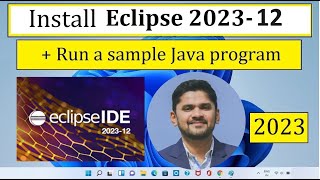 How to install Eclipse IDE 202312 on Windows 10 11 [upl. by Homer]