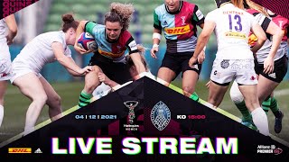 Live rugby  Harlequins Women v DMP Sharks [upl. by Dunning]