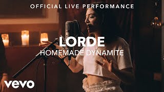 Lorde  Homemade Dynamite Vevo x Lorde [upl. by Law919]