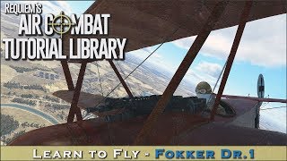 Learn to fly the Fokker Dr1 [upl. by Carolynn]