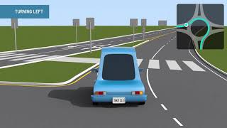 How to choose your lane and signal when driving in a roundabout [upl. by Bowne]