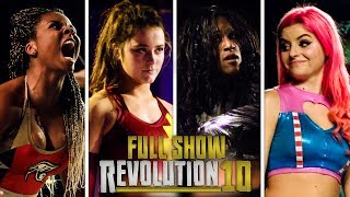 FULL SHOW — GWF Womens Wrestling Revolution 10 ENGLISH COMMENTARY [upl. by Nairret]