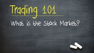 Trading 101 What is the Stock Market [upl. by Oznol]