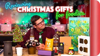 Reviewing Christmas Gifts For Foodies  Sorted Food [upl. by Avert]