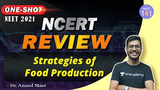 Strategies of Food Production  NCERT Review  NEET 2021  Dr Anand Mani [upl. by Kayla]