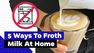 How To Froth Milk At Home Best Milk Frothers Review [upl. by Oirretno635]