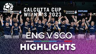 HIGHLIGHTS  England v Scotland  Guinness Six Nations 2023 [upl. by Janey]