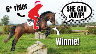 5 Event rider takes MY HORSE cross country  Vlogmas [upl. by Eelamme]