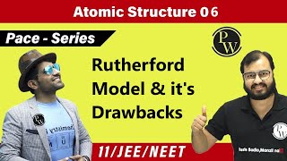 Atomic Structure 06  Rutherford Model and its Drawbacks  Class 11  JEE  NEET  PACE SERIES [upl. by Earahc]