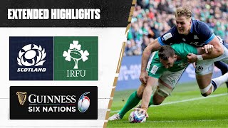 WHAT AN ENCOUNTER 🔥  Extended Highlights  Scotland v Ireland [upl. by Pulchia]