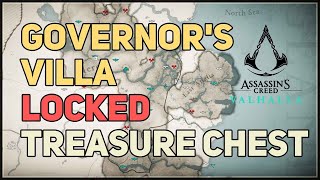 How to get Governors Villa Treasure Chest Assassins Creed Valhalla [upl. by Andromache]