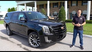 Is the 2020 Cadillac Escalade ESV BIGGER amp BETTER than the Navigator [upl. by Tiffi]