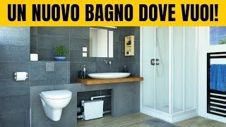 Sanitrit come realizzare un bagno anche senza gli scarichi [upl. by Shakti]