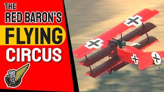 The Red Barons Jasta 11 Fokker Dr1 triplanes from WW1 [upl. by Aicxela]