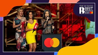 Mabel wins Female Solo Artist  The BRIT Awards 2020 [upl. by Korry]