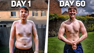 From Overweight to Fit  My Little Brothers 60 Day Body Transformation [upl. by Osborn]