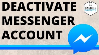 How To Deactivate Facebook Messenger Account  iPhone amp Android [upl. by Doykos58]