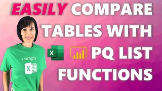 Easily Compare Multiple Tables in Power Query [upl. by Nikola55]