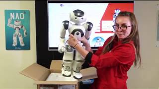 Unboxing your new NAO V6 [upl. by Hewe]