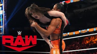 Bianca Belair vs Nikki Cross Raw Oct 31 2022 [upl. by Jehanna]