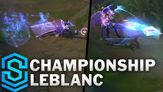 Coven LeBlanc Skin Spotlight  PreRelease  League of Legends [upl. by Campball406]