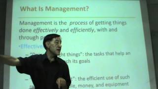 Principles of Management  Lecture 01 [upl. by Aimar]