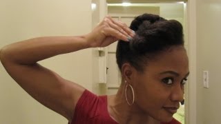 Twisted Updos amp Pompadours Protective Hairstyle [upl. by Yhprum761]