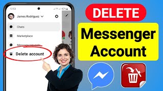 How To DELETE Messenger Account 2023  Delete Messenger Account [upl. by Gnort395]