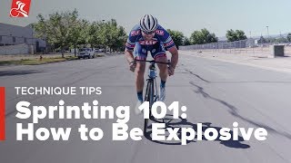 Sprinting 101 How to Be Explosive [upl. by Ellenad88]