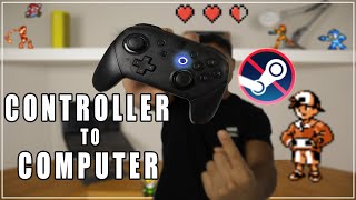 QUICKLY connect switch controller to pc WITHOUT STEAM [upl. by Anayt]