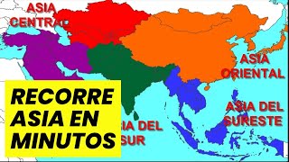 ¡Explora las Capitales de Asia en Minutos [upl. by Llerral495]