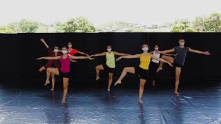 Coreografia de dança moderna  conjunto quotEsperaquot [upl. by Nariko]