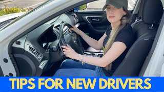 TIPS FOR NEW DRIVERS Beginner Drivers [upl. by Sloane]