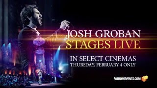 Josh Groban Stages Live Trailer [upl. by Amling]