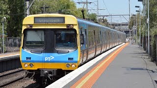 Trains on the Craigieburn line 2  Melbourne Transport [upl. by Ordisi]