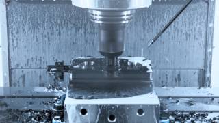 Haas VF650 Cutting Demo [upl. by Sulohcin]