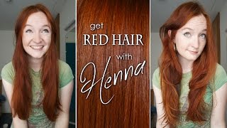 How to Dye Your Hair Red with Henna [upl. by Euqinoj316]