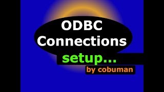 Desktop Support How to Setup ODBC Driver Connection and Authentication [upl. by Dira]