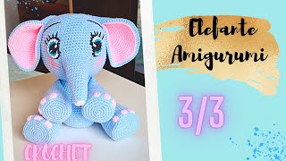 🐘 ELEFANTE amigurumi a CROCHET ❤ [upl. by Euqinmod]