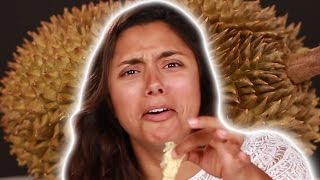 People Try Durian The Smelliest Fruit In The World [upl. by Kaiulani758]