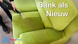 Bank Schoonmaken zonder Professionele Reiniging [upl. by Yliram134]