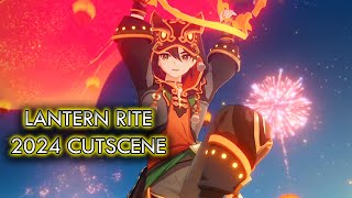 Lantern Rite 2024 Cutscene Genshin Impact [upl. by Serles]