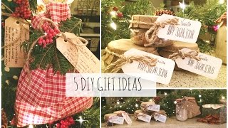 5 DIY Christmas Gift Ideas Easy amp Affordable  SoJustine [upl. by Inanuah288]