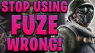 How To ACCURATELY Use Fuze  Rainbow Six Siege 2023 [upl. by Nibor123]